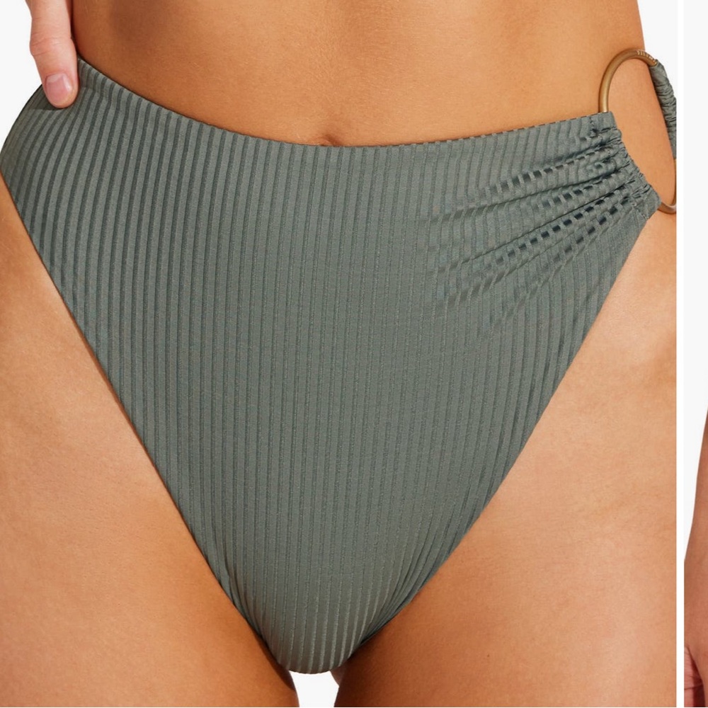 Vitamin A NEW Lolita ring high waisted bikini bottom